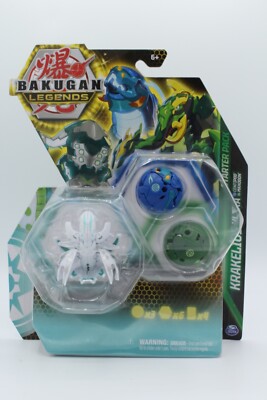 Bakugan Legends Starter Pack - KRAKELIOS ULTRA, CENTIPOD, MAXODON - NEU