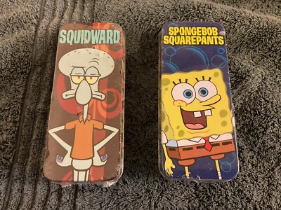 Sponge Bob And Squidward Watches SEALED IN BOXES NEW CONDITION