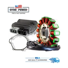 FOR 08-10 ZX-10R MAGNETO COIL STATOR+VOLTAGE REGULATOR RECTIFIER+GASKET