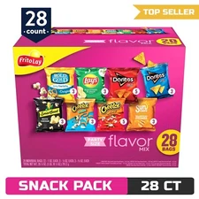 Frito-Lay Assorted Flavor Mix Variety Snack Pack, 28 Count