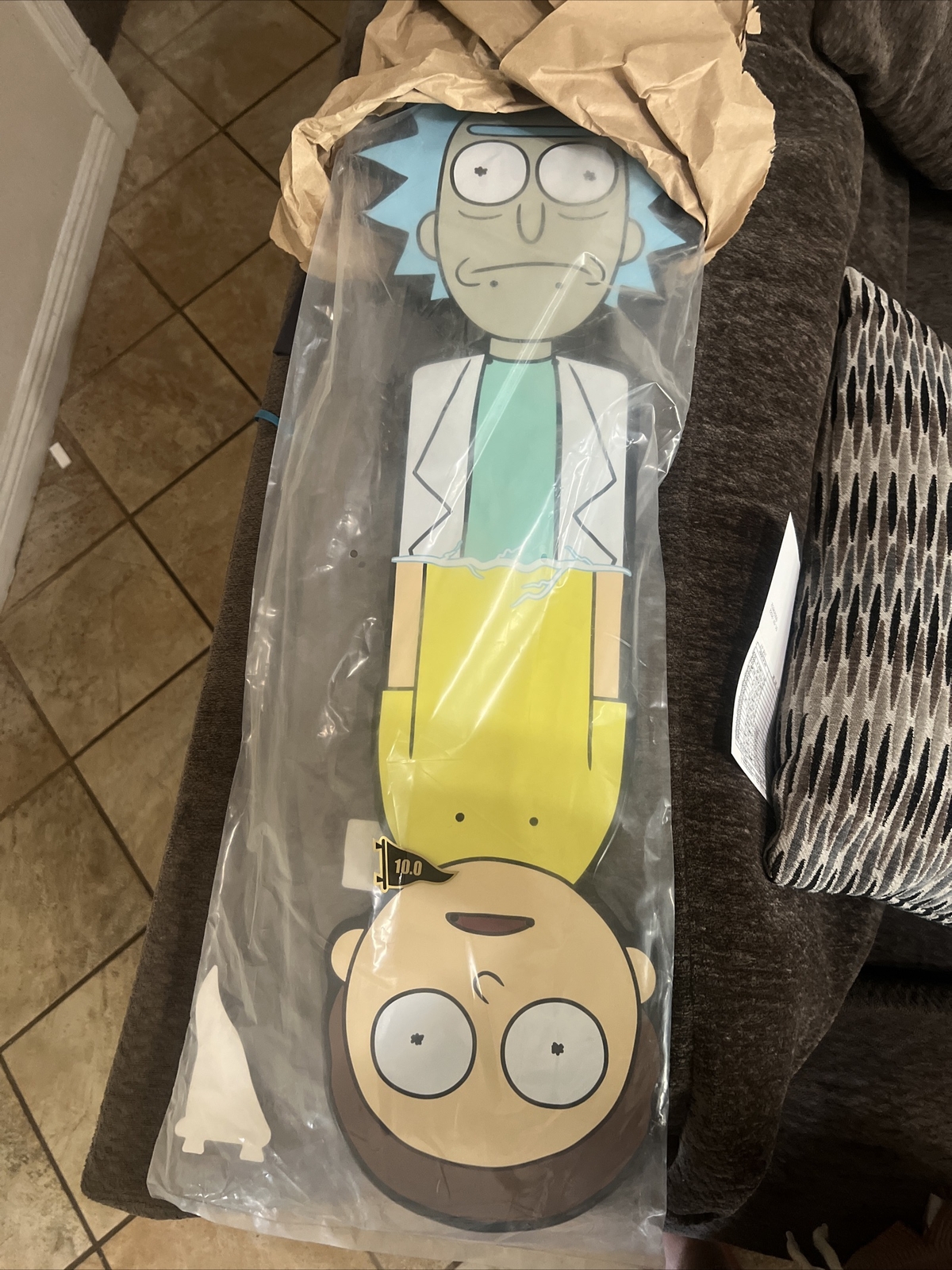 Rick and Morty Skateboard Deck Primitive