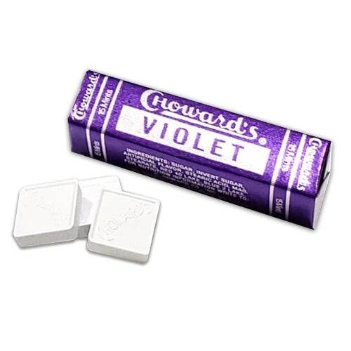 Chowards Violet Squares Mints 6 Packs Free Shipping