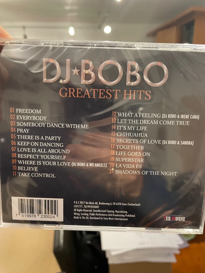 Greatest Hits DJ BOBO 25 Years CD - Bild 2 von 2