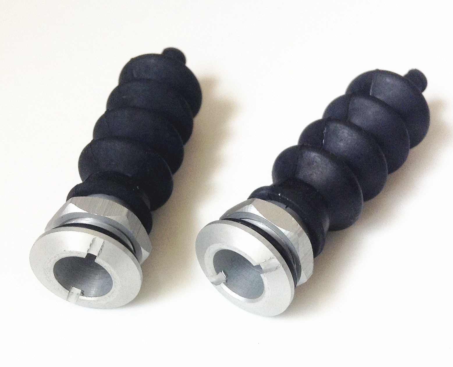 2Pcs Waterproof Push Rod Seals Rubber Bellow 9 or 10mm Aluminum Mount RC Boat eBay