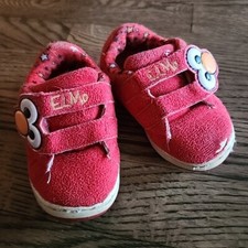 Red Elmo KIDS shoes Sz 6 LOVED but Still Life Left SESAME STREET Toddler