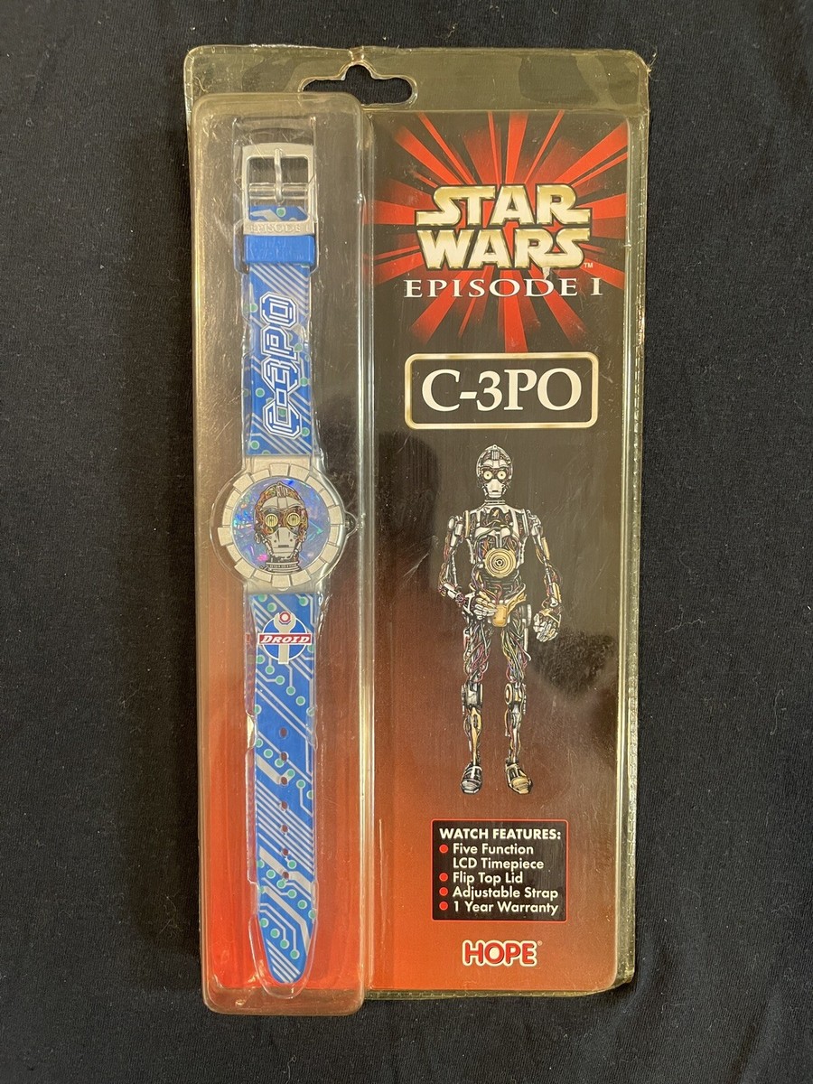 未開封　スターウォーズ　エピソード1 C-3PO コレクターズウォッチ C 3po Watch Star Wars Episode 未開封 スターウォーズ エピソード1 C