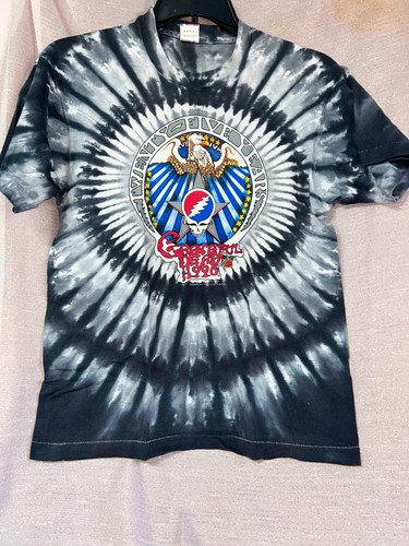 Camisa Tie Dye Vintage 1990 Grateful Dead 25 Years Dead Talla Grande - Imagen 1 de 5