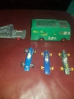 Matchbox Lesney Kingsize K5 Racing Car Transporter In Good Condition + Extra's..