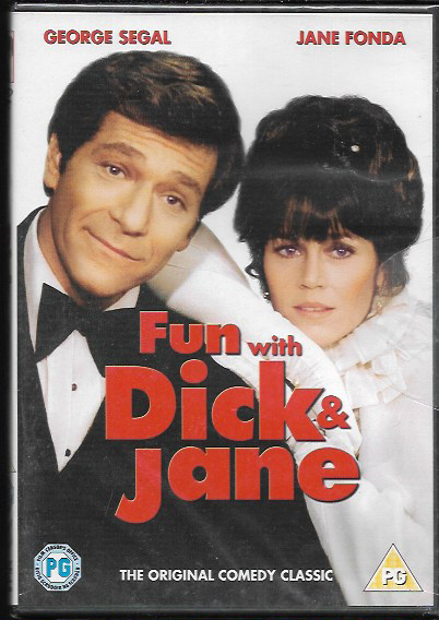 FUN WITH DICK & JANE GENUINE R2 DVD GEORGE SEGAL JANE FONDA NEW/SEALED