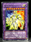 YuGiOh! TCG Elemental Hero Electrum Rare MDP2-EN001 Limited Edition - Damaged