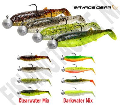 Savage Gear Kunstköder Cannbal Shad Kt 5,5-12,5cm 36 Tele + Box