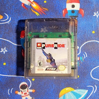 MTV PURE RIDE NINTENDO GAME BOY COLOR VIDEO GAME ''LOOSE'' NO BOX CLEAR