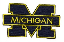 Michigan Wolverines NCAA Football Embroidered Iron On Patch Bowl Champion