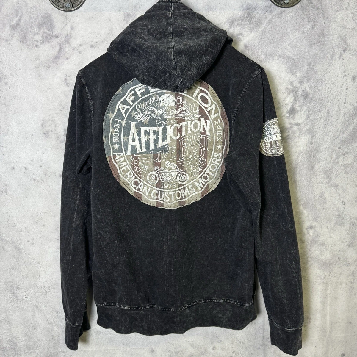Affliction hoodie womens sales