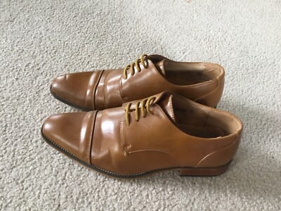 EUC! Mens Metro Charm Brown Dress Shoes size 9 casual 