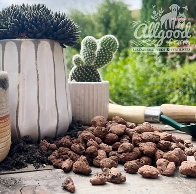 ALLGOOD FARM Large LECA Clay Pebbles | 10-16mm | 1L 2L 5L 10L 15L 20L 30L 50L | Grow | Hydro