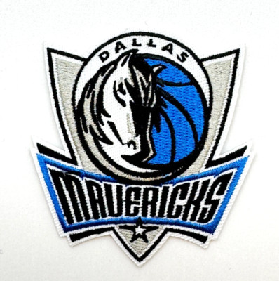 Dallas Mavericks NBA Basketball Team Logo bestickt zum Aufbügeln Aufnäher Patch