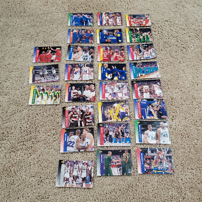 Upper Deck 1993-94 NBA Basketball Team Schedule Every Team 27 Card Lot