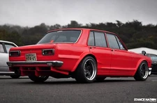 Cars nissan pgc10 skyline custom tuning drift race Desk Mat Stitched