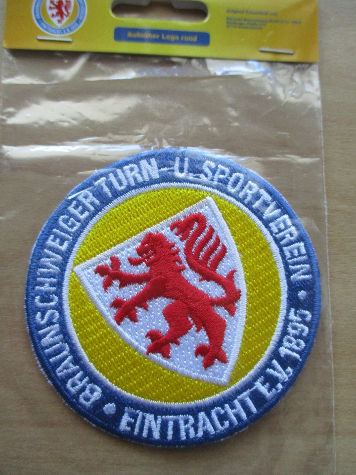 Eintracht Braunschweig Aufnäher "Wappen" rund