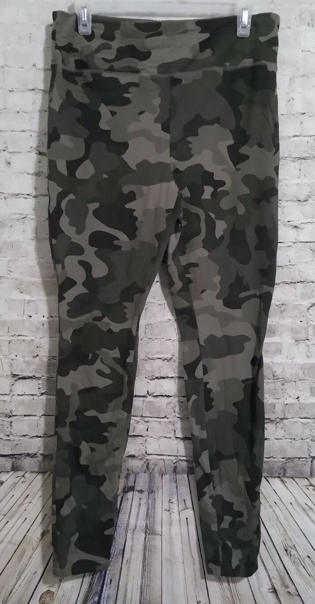 Mossimo High Rise Camo Leggings Large