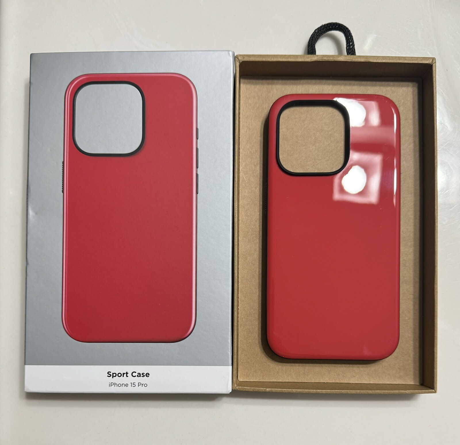 Nomad Sport Case - Apple iPhone 15 Pro - Limited Edition - Night Watch Red