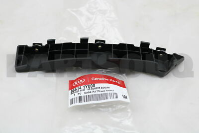 866141Y000 Genuine Hyundai / KIA BRKT ASSY-RR BUMPER | eBay