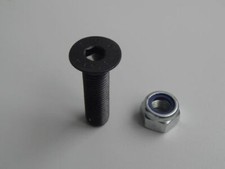 Senkkopf Schraube Senkkopfschraube M14x60 mm mit selbstsichernde Muttern 10.9