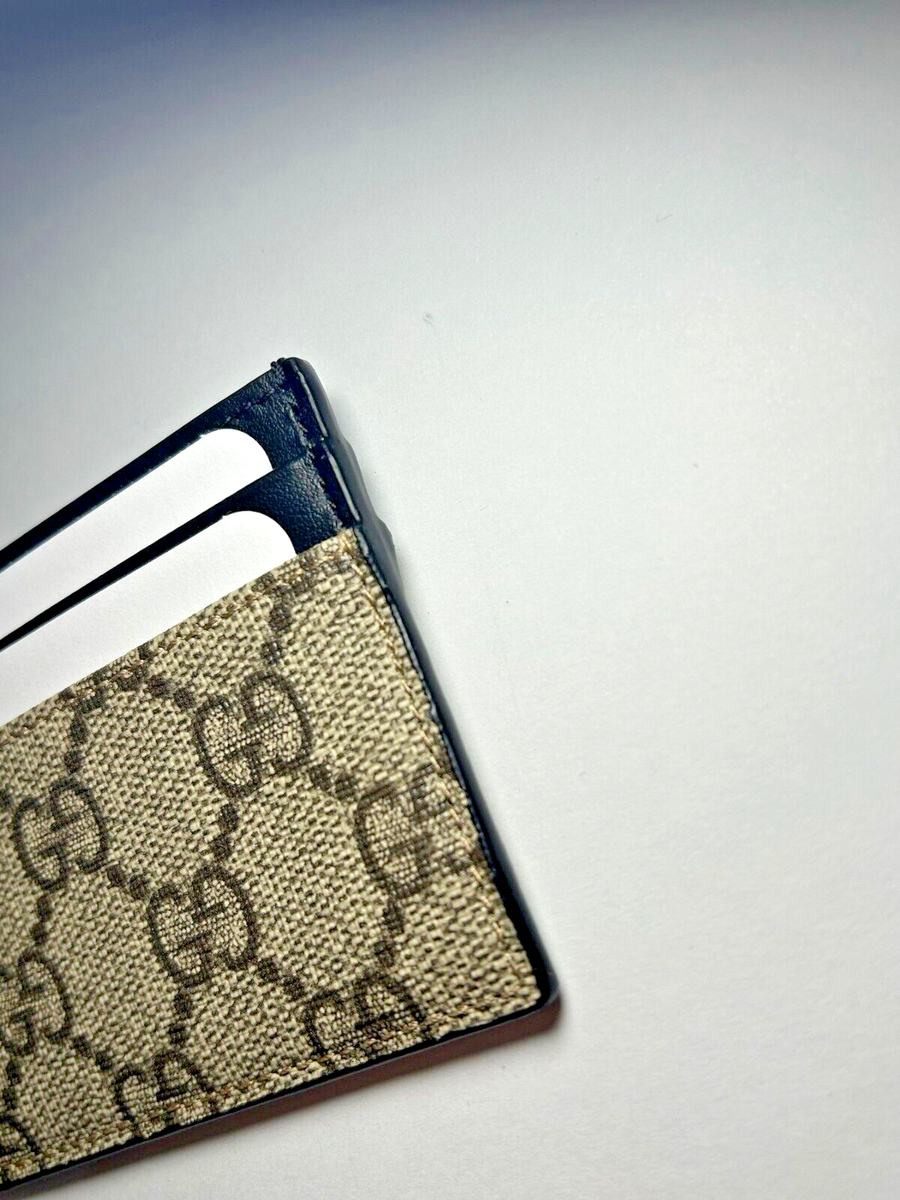 小物 Gucci card case Gucci Card case with GG detail