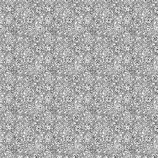 P&B Textiles - Still Life - Mini Graphic Floral - White/Black