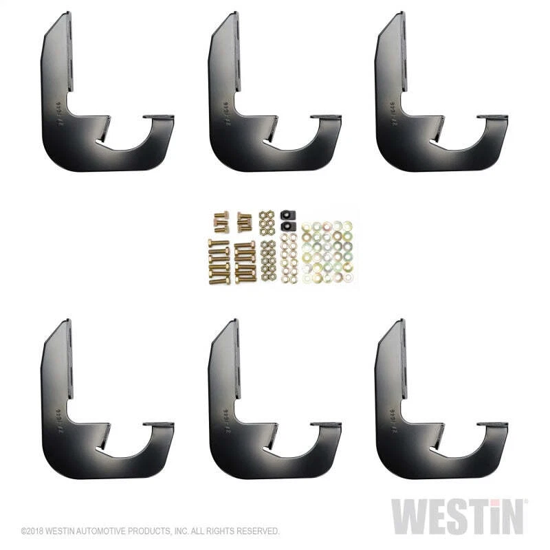 Westin se adapta a Chevrolet/GMC Colorado/Canyon 2015-2018 doble cabina montaje en estribo Foto 4 de 4