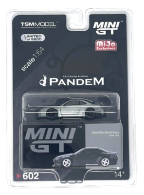 ミニカー Hot Wheels and MINIGT Nissan Silvia S15 MINI GT 1:64 Nissan S15 SILVIA LB-Super Silhouette #555 2022 Japan