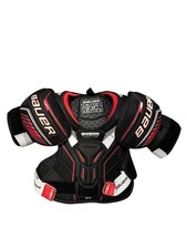 Bauer NXS Junior Eishockey Schulterpolster - kleine Gr&ouml;&szlig;e, leichter Schutz (
