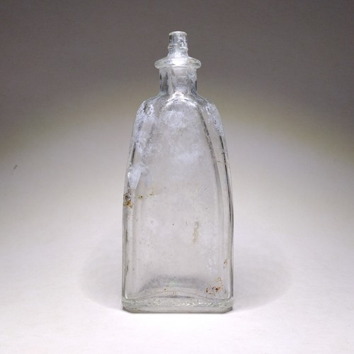 Vtg 1920s Liquid Stacomb Hair Solution Flapper Era Bottle Old Dug Glass AS IS