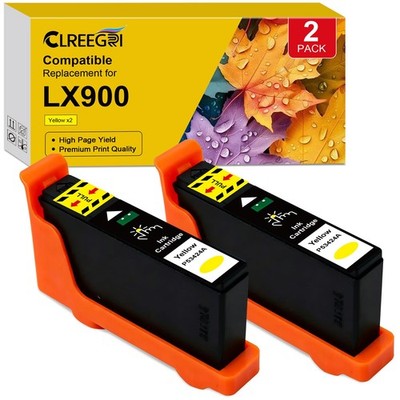 Compatible LX900 Yellow Ink Cartridge 53424 for Primera (2 Pack)