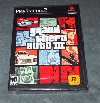 Grand Theft Auto III 3 Playstation 2 Brand New / Fast Shipping