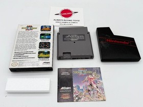 Double Dragon II 2 The Revenge Nintendo NES Complete CIB Video Game Works
