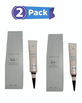 SkinCeuticals Retinol 0.5 Night Cream 1oz 30mL Face Treatment 2-Pack EXP 2028