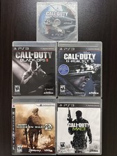 Call of Duty Black Ops 1 & 2, Ghosts, Modern Warfare 2 & 3 - PlayStation 3 Lot