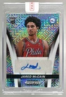 Jared McCain 2024 Panini Prizm Black #FB-JAR Mojo Flashback RC Auto /25