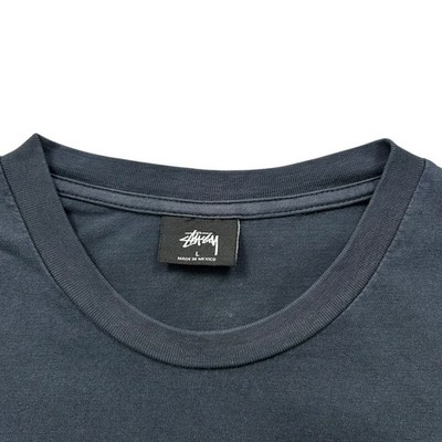 RARE 00s STUSSY KYOTO JAPAN LIMITED T-SHIRT SIZE L BLACK | eBay