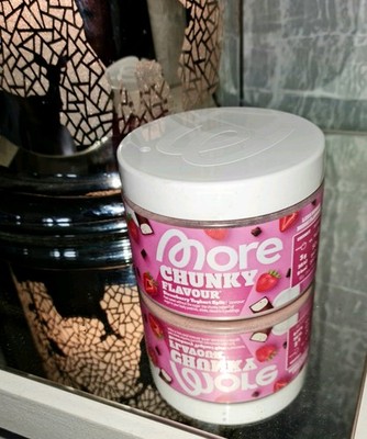 More Nutrition Chunky Flavour Strawberry Joghurt Split  Limited Edition Neu/OVP