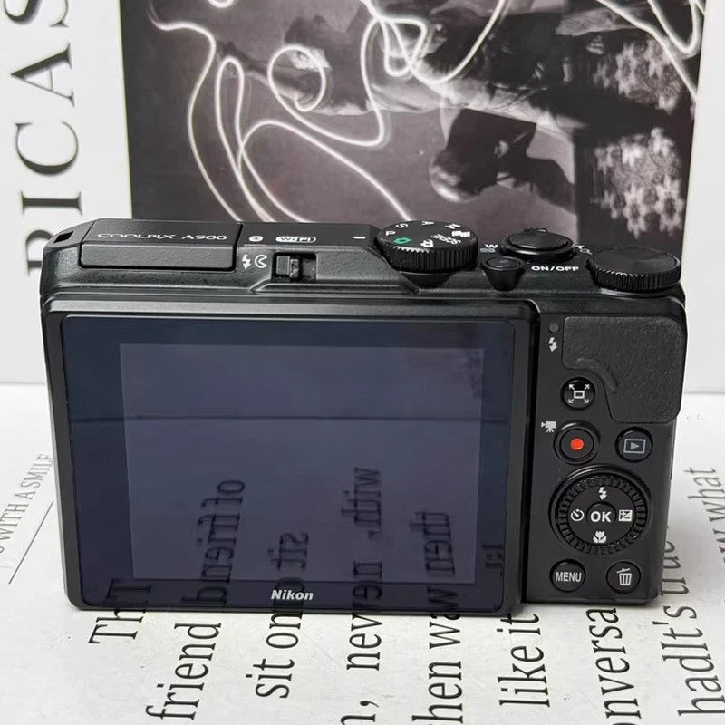 Cámara digital compacta Nikon COOLPIX A900 20,3 MP 35x zoom WiFi 4K video probada Foto 3 de 4