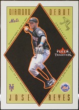 2003 Fleer Tradition Update - Diamond Debuts Baseball Jose Reyes #3 DD NM