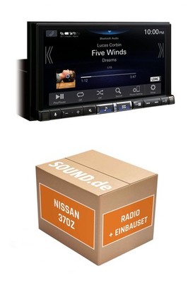 Autoradio Alpine iLX-705D für Nissan 370Z Wireless Apple CarPlay Wireless Androi