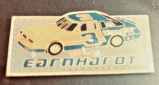 DALE EARNHARDT # 3 1986 " WRANGLER " monte carlo hat/lapel pin /EX