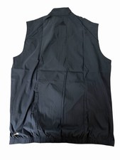 Adidas Golf Vest Men Medium Blue Performance 1/4 Zip Pullover climaproof NEW