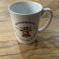 Vintage Bicentennial Coffee Mug Liberty Bell 1776-1976 Made in USA by Vietta