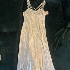 California Dynasty Lace Accent Slip Dress