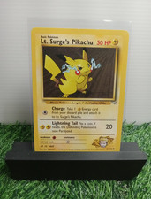 Wizards of the Coast Lt. Surge's Pikachu 81/132 Gym Heroes Unlimited 50 HP on eBay